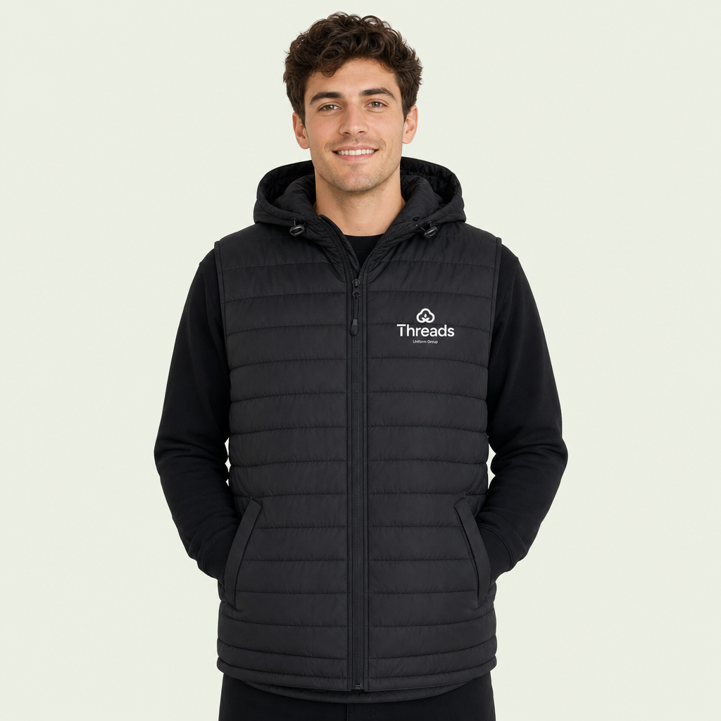 Hooded Puffer Vest