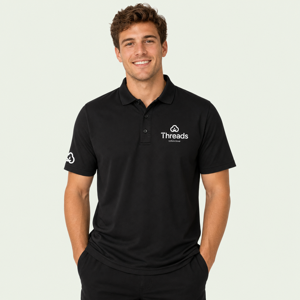 Microknit Polo Shirt