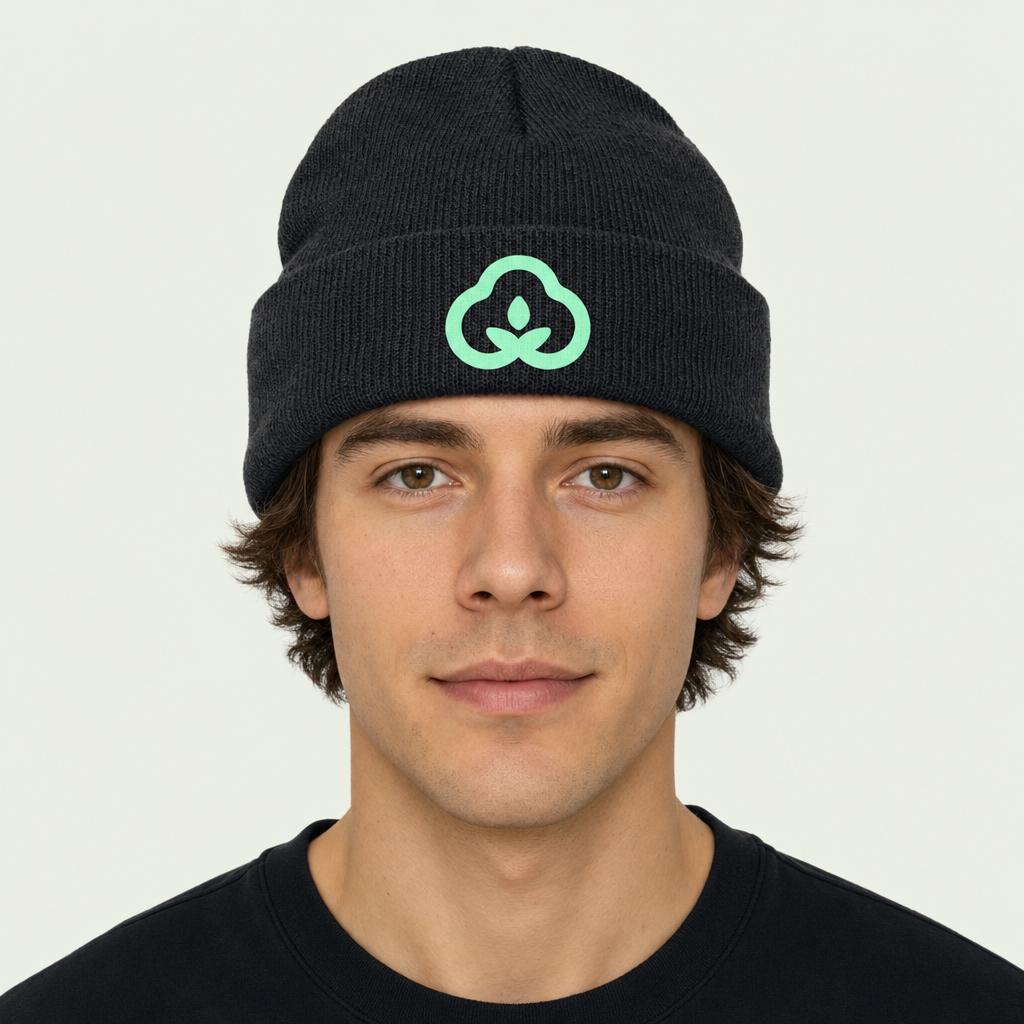 Knit Beanie With Cuff - BrandThreads