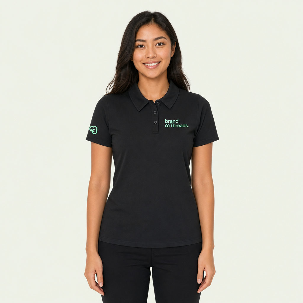Amy Cotton Polo - BrandThreads