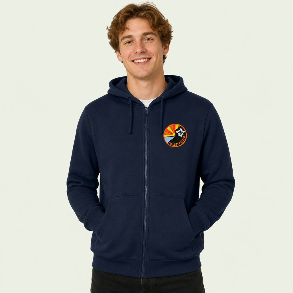 Zipped Hood Jacket