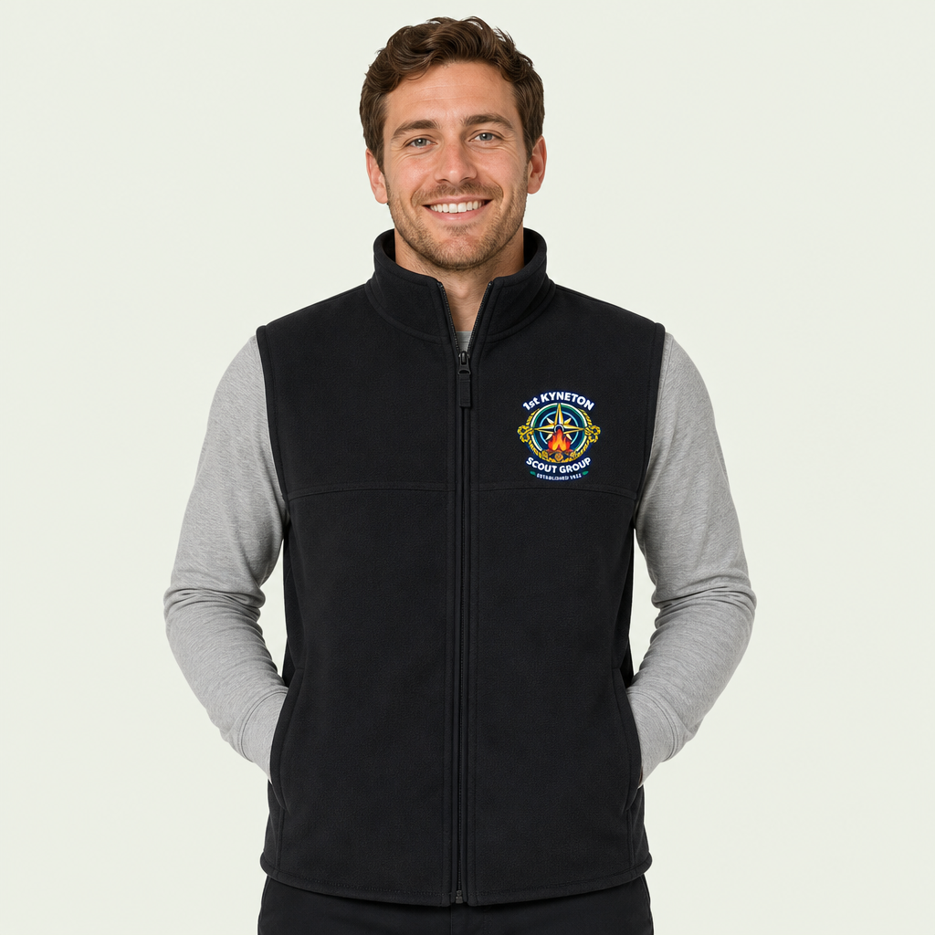 Adult Polar Fleece Vest - Campfire