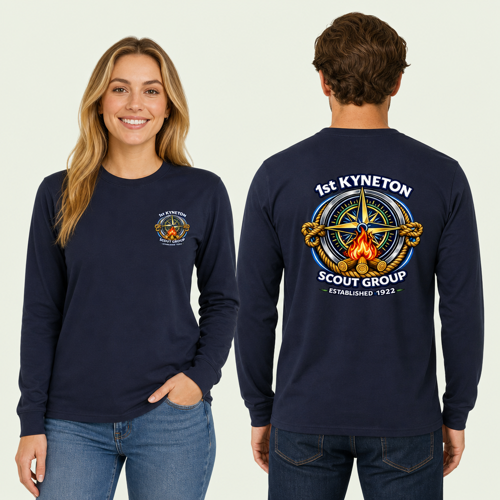 Adult Long Sleeve Tee - Campfire