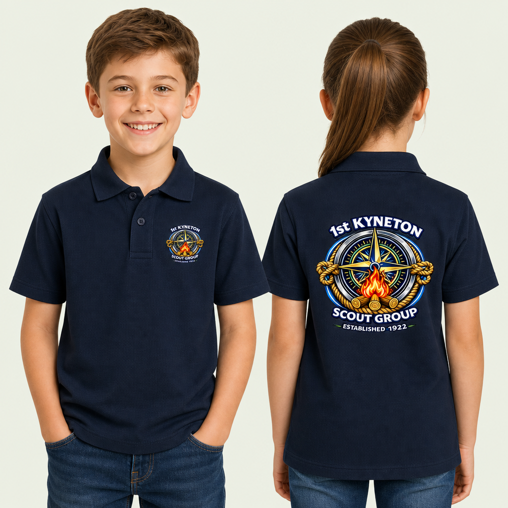 Youth Polo Shirt - Campfire