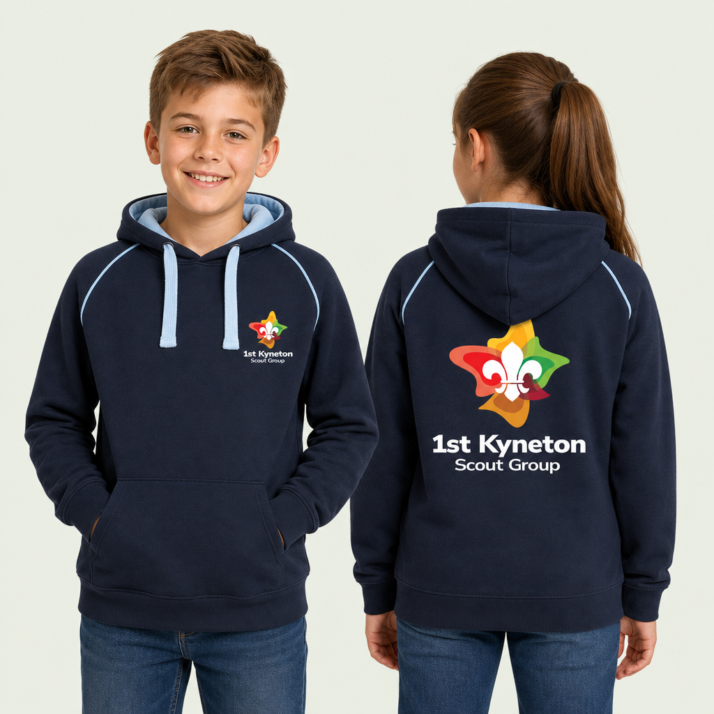 Youth Contrast Hoodie - Scout