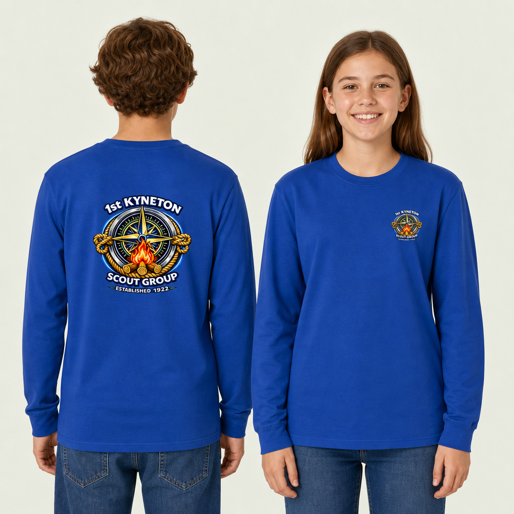 Youth Long Sleeve Tee - Campfire