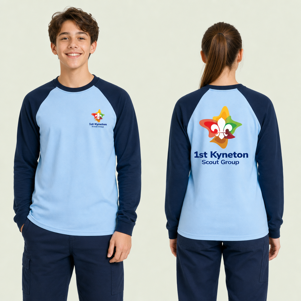 Youth Raglan Long Sleeve T-Shirt - Scout