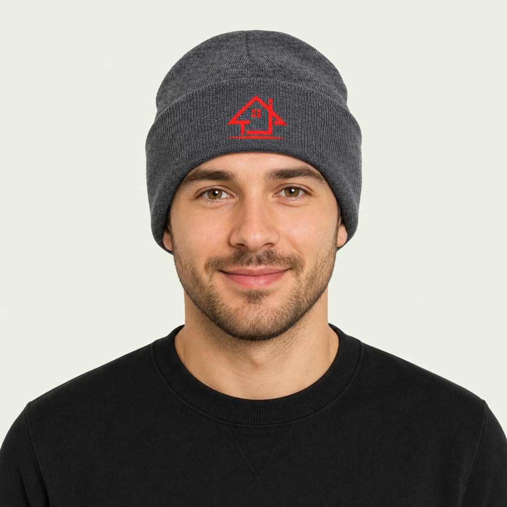 Knit Beanie With Cuff